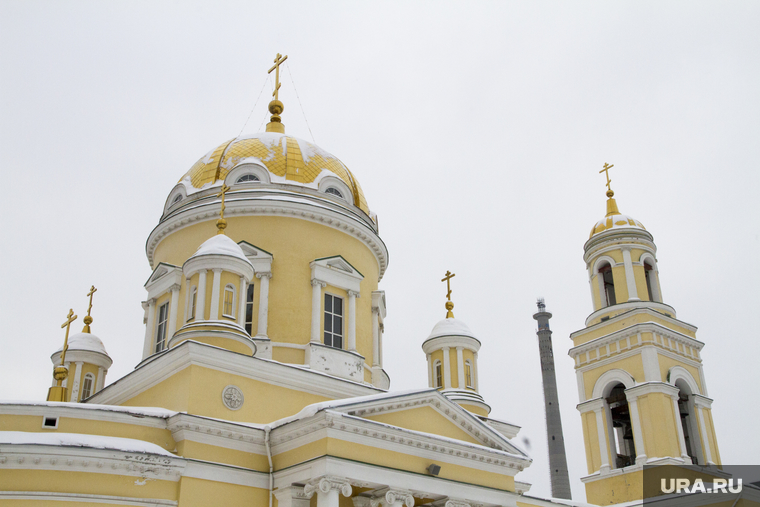Клипарт. Екатеринбург, церковь, крестовоздвиженский собор, православие