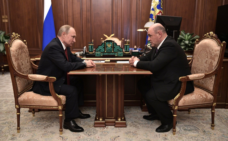 Владимир Путин подписал указ о включении Михаила Мишустина в Совбез