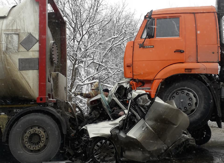ДТП произошло на трассе М7 «Волга»