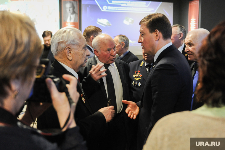 Андрей Турчак и Алексей Текслер на встрече с ветеранами. Челябинск, турчак андрей