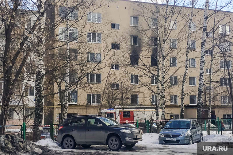 Взрыв газа произошел на третьем этаже 6-этажного жилого дома