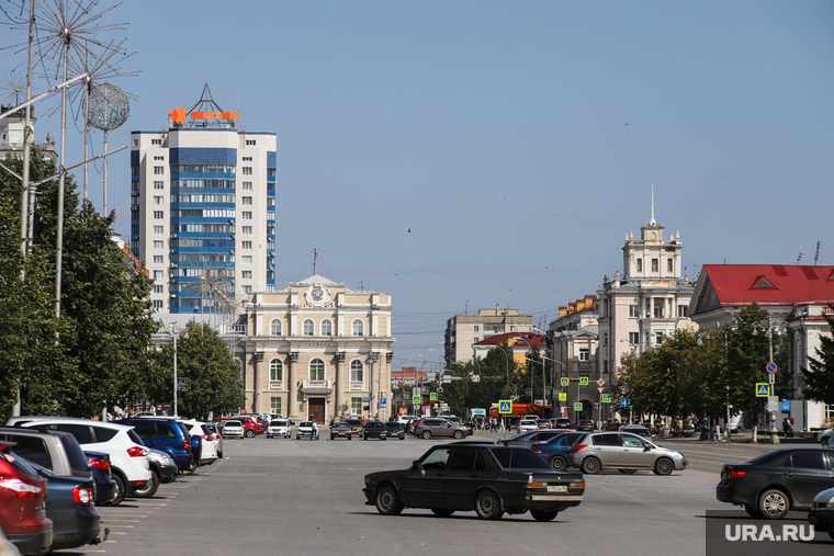 Площадь имени Ленина в августе 2019 года