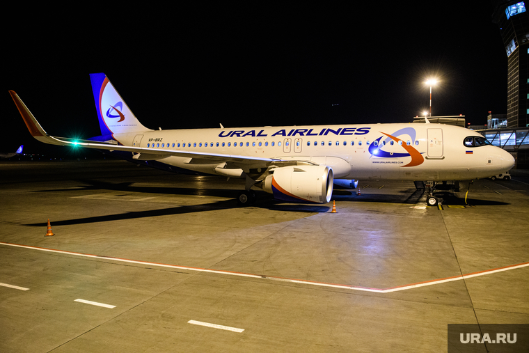 Вечерний споттинг в Кольцово. Екатеринбург, уральские авиалинии, ural airlines, airbus a320neo, аирбас