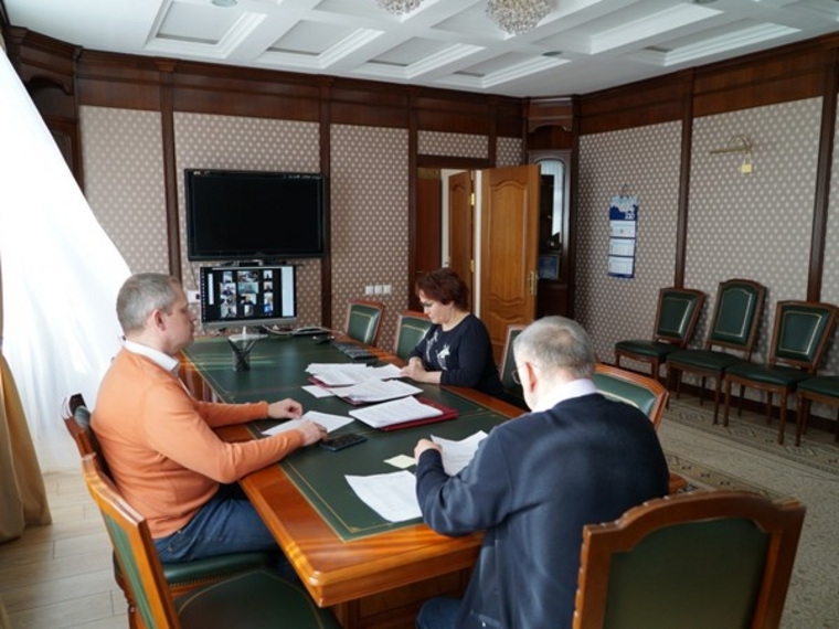 Заседание окружной избирательной комиссии состоялось в режиме ВКС