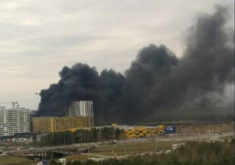 Пожар уже удалось ликвидировать