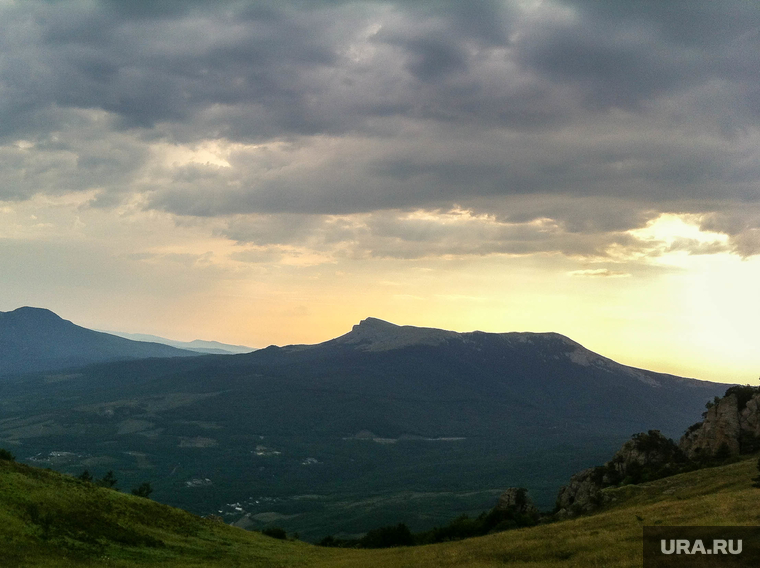 Крым., пейзаж, южный берег крыма, юбк, демерджи