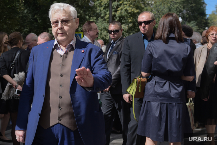 Прощание со Львом Дуровым в Театре на Малой Бронной. Москва, табаков олег