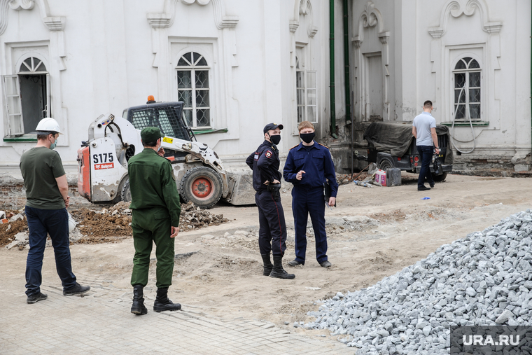 Спасская церковь, на территории которой нашли останки предположительно Андрея Текутьева. Тюмень