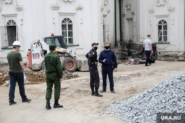 Спасская церковь, на территории которой нашли останки предположительно Андрея Текутьева. Тюмень