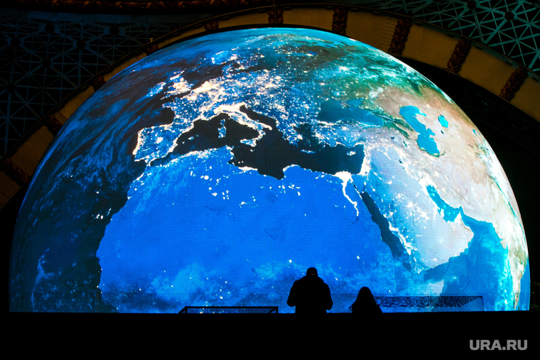 Павильон "Космос" ВДНХ. Москва, купол, технологии, наука, космонавтика, земля, глобус, экология, павильон космос, аэронавтика
