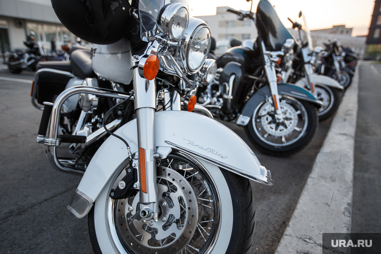 Открытие мотосезона клуба Harley Davidson. Екатеринбург, мотоцикл, байкеры, harley davidson