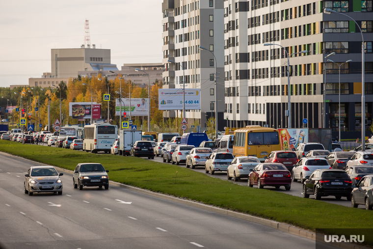 Клипарт. Сургут, пробка