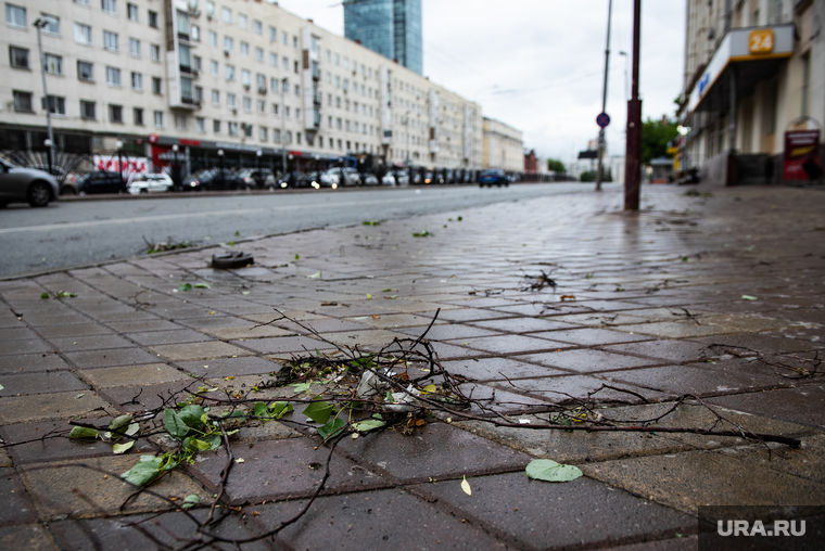 Последствия урагана в Екатеринбурге