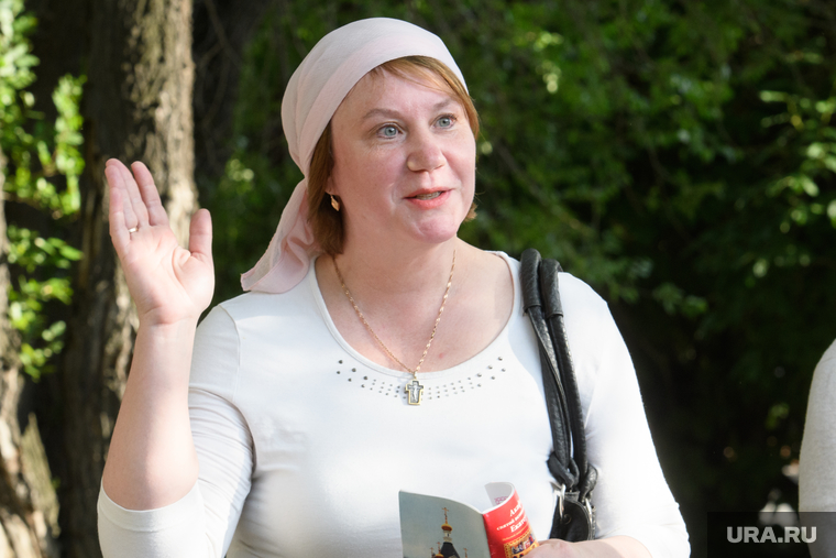 Молебен у редакции URA.RU. Екатеринбург, иванова оксана