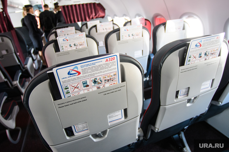 Презентация самолёта "Airbus A320neo". Екатеринбург, ural airlines, пассажирский салон, airbus a320neo