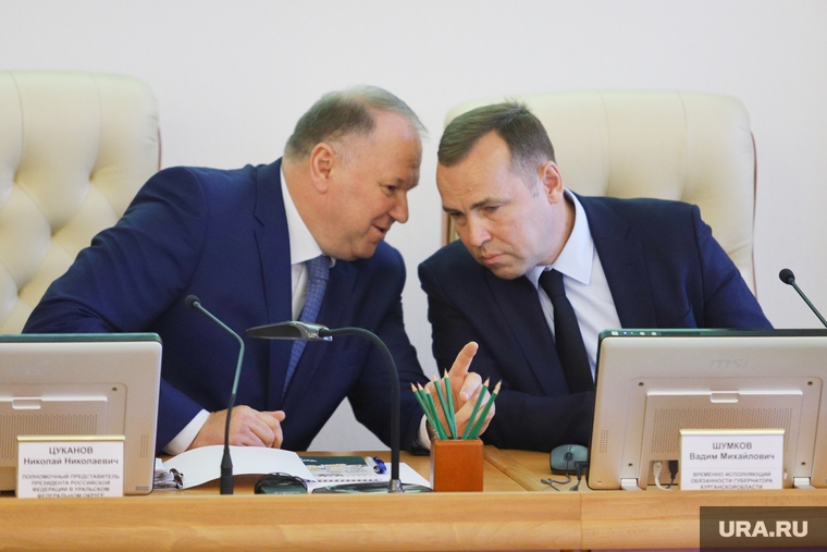 Визит уральского полпреда Цуканова Николая в Курган, шумков вадим, цуканов николай