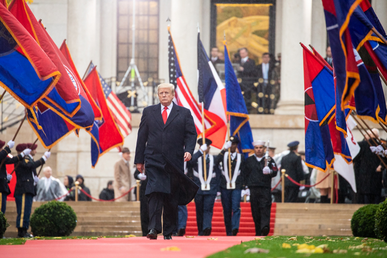 Клипарт The White House, флаг сша, трамп дональд