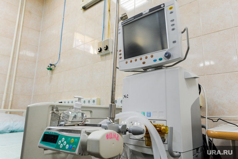 В перинатальном центре открывается новая госпитальная база для больных коронавирусом. Челябинск, реанимация, ивл, аппарат искусственной вентиляции легких, аппарат ивл
