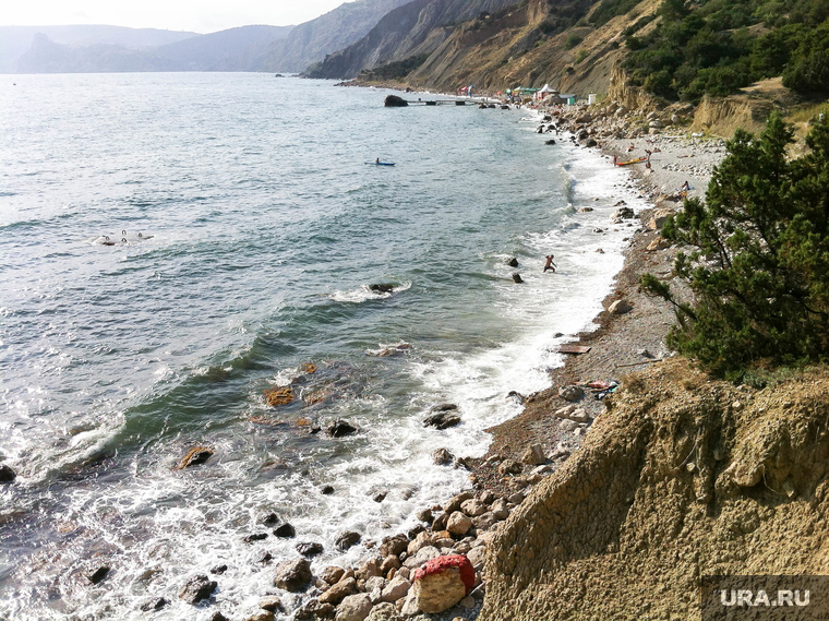 Крым., море, путешествие, берег, отдых на природе, золотой пляж, черное море