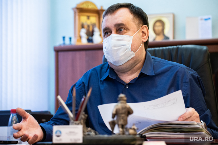 Начальник госпиталя Олег Забродин готов к худшему сценарию развития пандемии