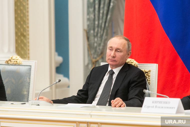 Встреча Владимира Путина с рабочей группой по внесению поправок в Конституцию РФ. Москва, путин владимир