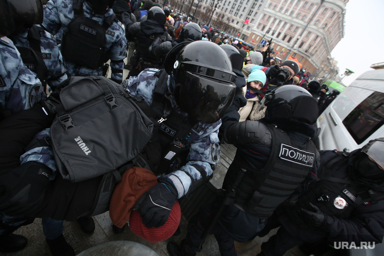 Несанкционированный митинг оппозиции в поддержку Алексея Навального. Москва, задержание активистов, митинг, полиция, шествие, протест, несанкционированная акция, винтилово, задержание, омон, хапун, разгон демонстрации