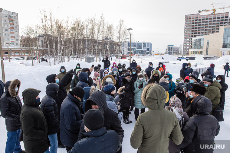 По словам силовиков, в Сургуте за участие в акции протеста никого не задержали, потому что акции протеста не было