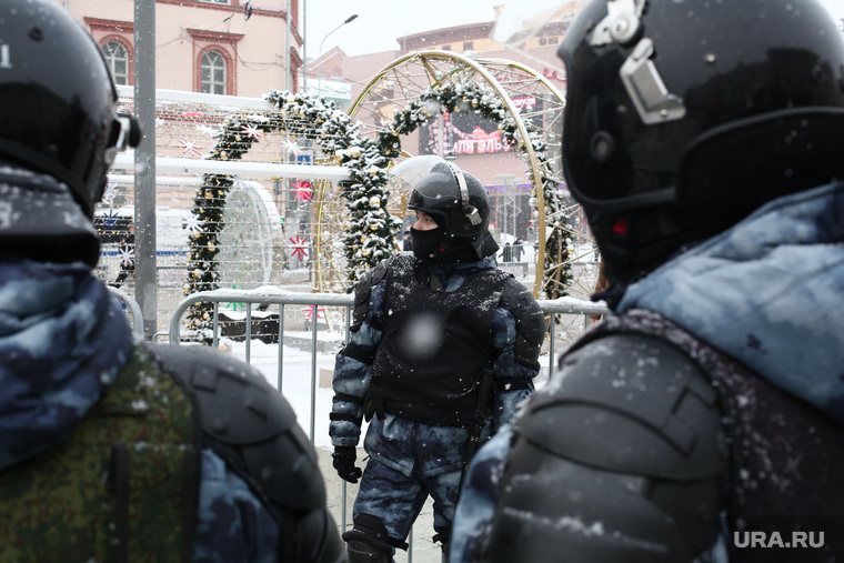 Несанкционированная акция в поддержку оппозиционера. Москва, силовики, протестующие, митинг, протест, навальнинг, омон