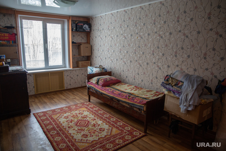 Расселение жителей поселка Шахты. Кизел, Пермский край, комната, ковер, общежитие, бедность, коммуналка
