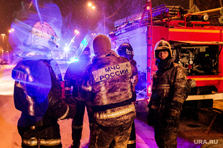 Пожар на Московской. Тюмень