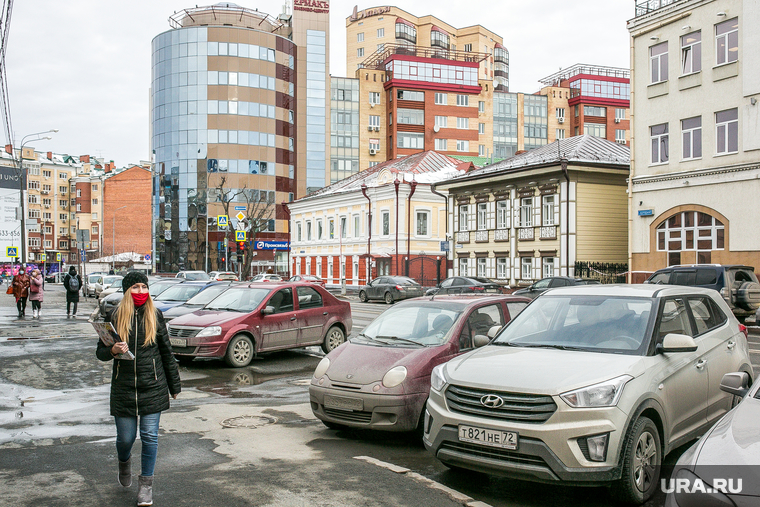 Виды города, ноябрь. Тюмень, тюмень, улица водопроводная