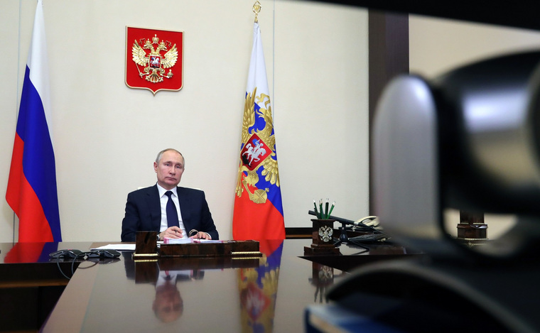 Владимир Путин 17 февраля встретился с лидерами фракций