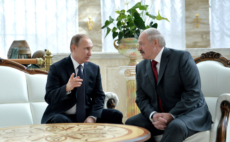 Рабочий визит В. В. Путина в Белоруссию. 25 февраля 2016 г.