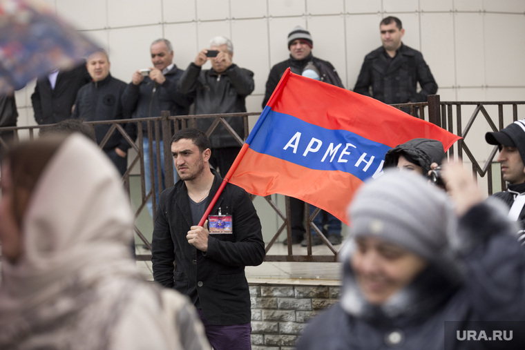 День памяти жертв геноцида среди армян. Сургут, армения