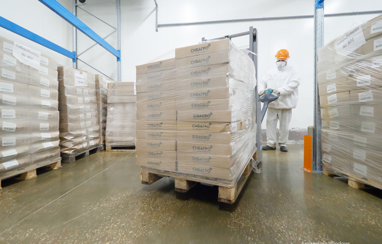 Первая партия экспорта на Восток составила 54 тонны субпродуктов