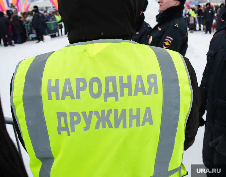 Масленица. Сургут, народные гуляния, масленица, народная дружина, правопорядок