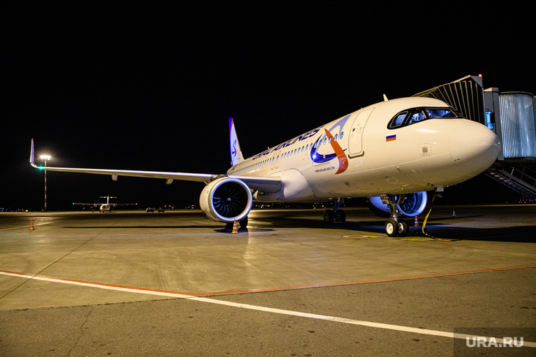 Вечерний споттинг в Кольцово. Екатеринбург, уральские авиалинии, ural airlines, airbus a320neo, аирбас