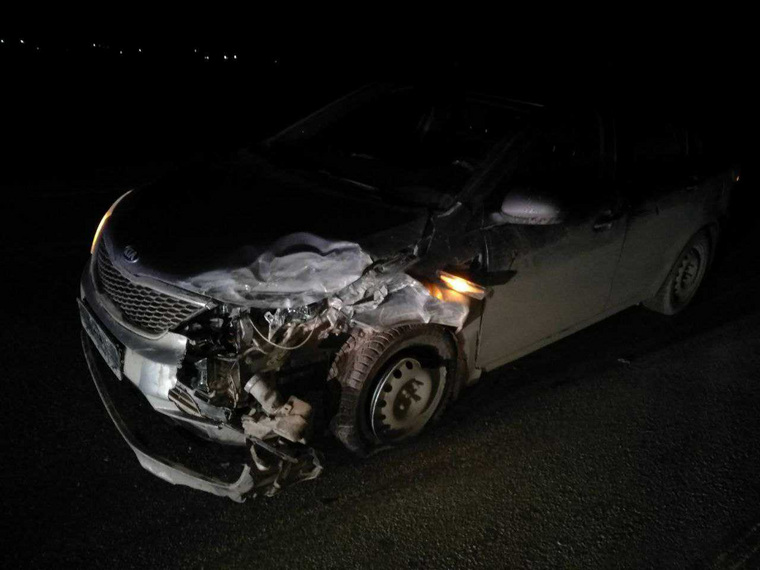 Служебный KIA главы Луговского поселения попал в пьяное ДТП