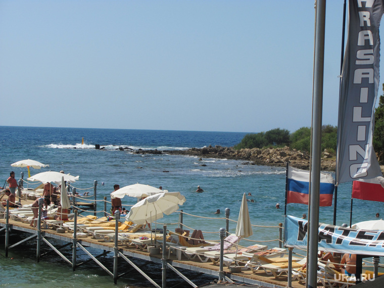 Турция, море, пирс, пляж