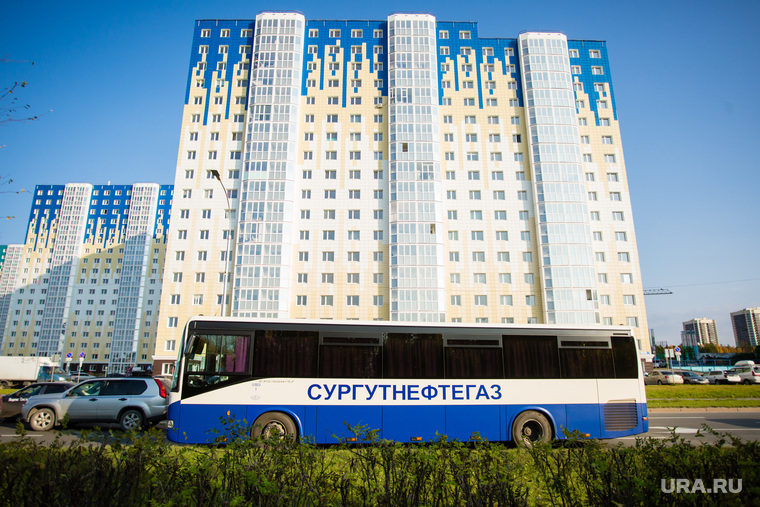 Клипарт. Сургут, автобус, вахта, сургутнефтегаз, вахтовый автобус