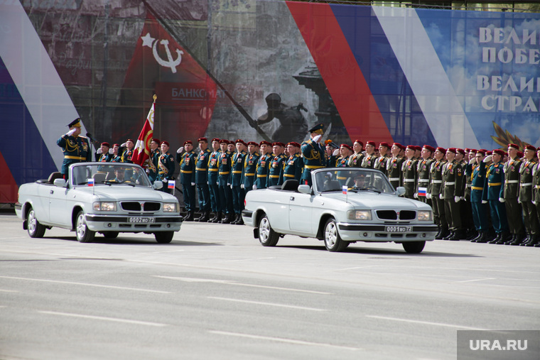 Парад 9 мая. Пермь, парад победы