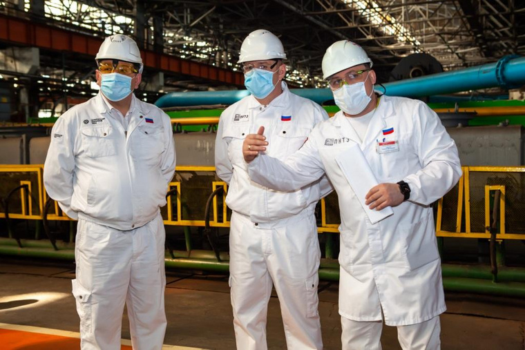 На Первоуральском новотрубном заводе прошел марафон в рамках Steel Safety Day