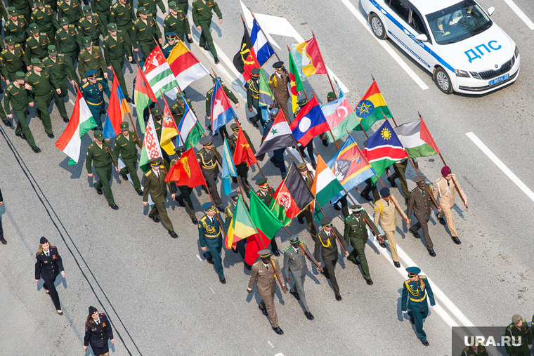 В тюменском военном училище учатся представители десятков государств