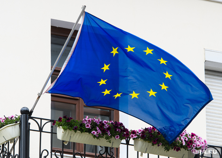 Флаг Евросоюза. Екатеринбург, евросоюз, флаг евросоюза
