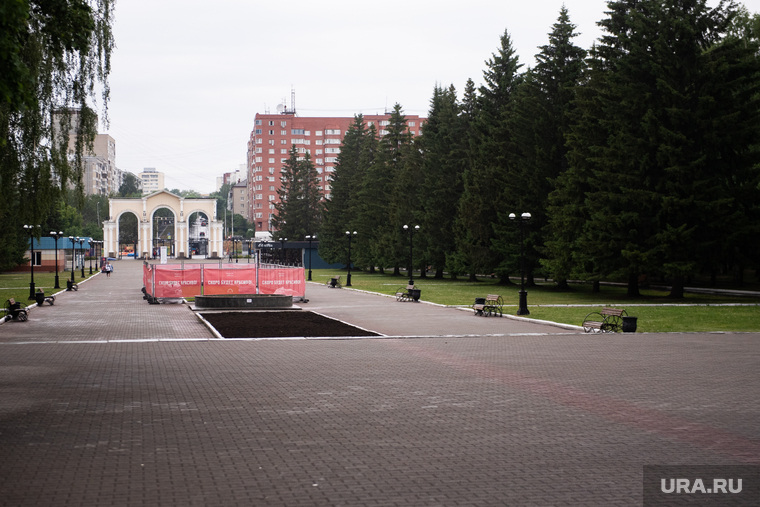 Губернатор Свердловской области Евгений Куйвашев в ЦПКиО им. В.В. Маяковского. Екатеринбург, парк маяковского, цпкио, цпкио имени маяковского