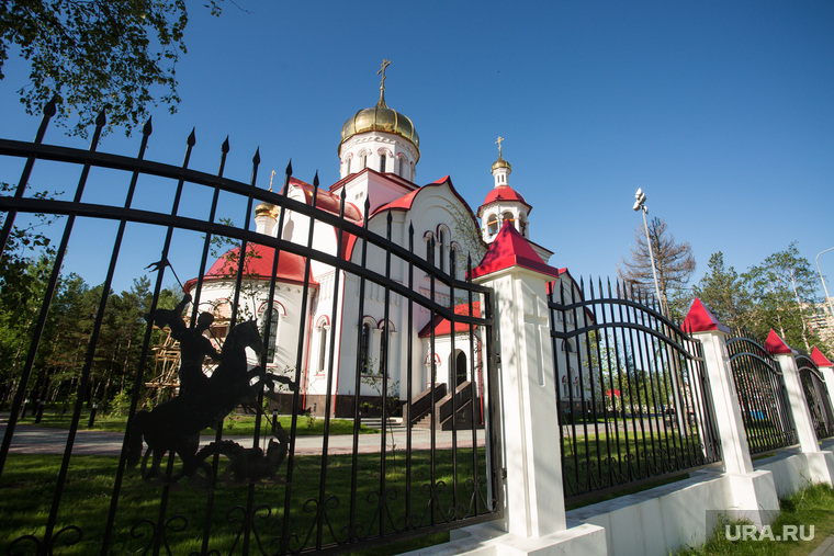 Клипарт. Сургут, церковь, город сургут, храм георгия победоносца, религия, православие
