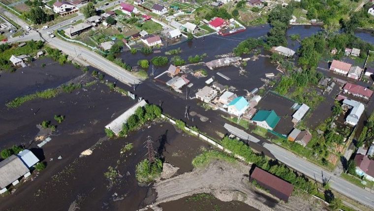 Вода затопила целый ряд населенных пунктов в Верхнесалдинском и Горуноуральском ГО