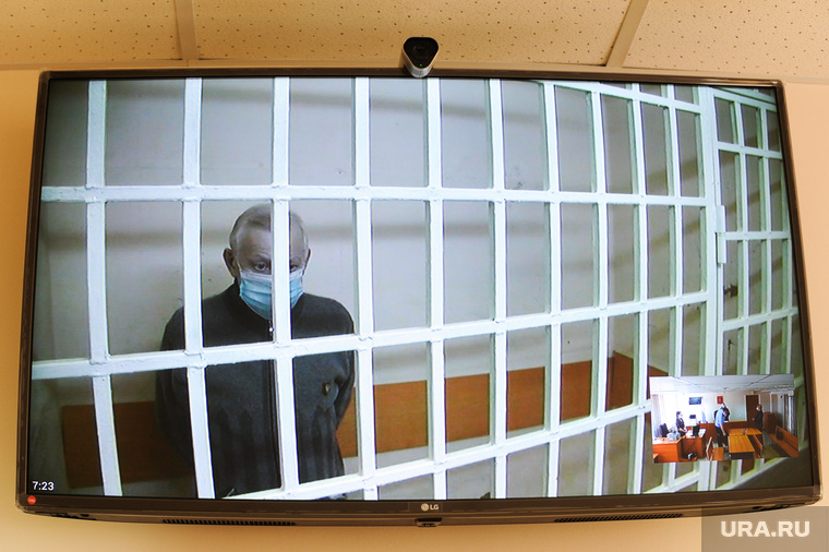 Ходатайство по изменению места отбывания Евгению Тефтелеву в суде Калининского района . Челябинск , телевизор, монитор, вкс, видеоконференцсвязь, тефтелев евгений