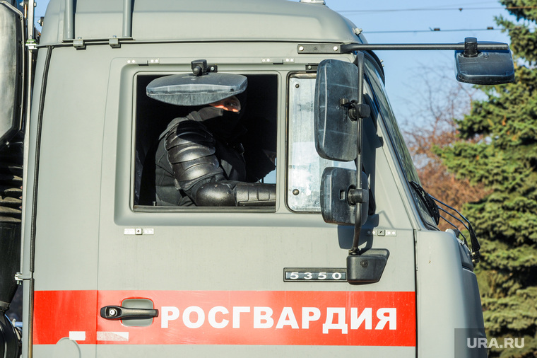 Несанкционированная акция сторонников оппозиции. Челябинск, силовики, росгвардия