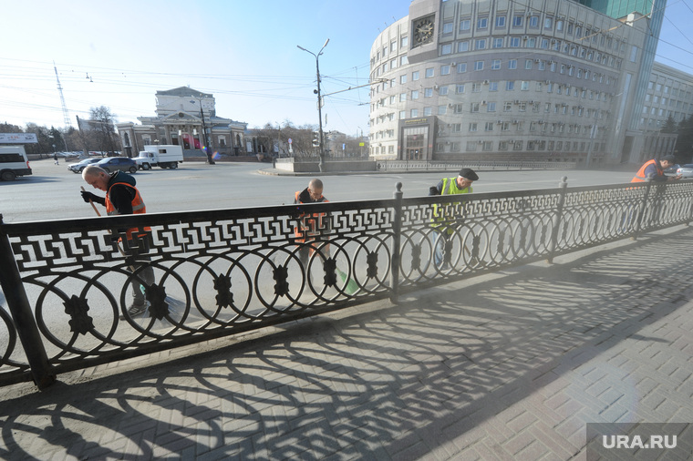 Пыль в городе. Дороги города Челябинск, пыль в городе, уборка города